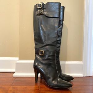 Jimmy Choo Leather Knee-high Boots